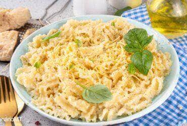 Receita de macarrão com molho branco