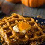 Receita de waffle simples