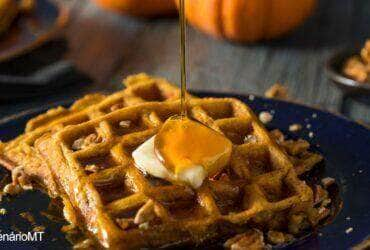 Receita de waffle simples