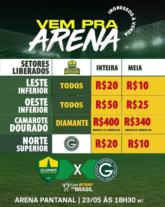 Cuiabá x Goiás: Tudo sobre como garantir seu ingresso para a grande decisão! 2 TABELA-DE-INGRESSOS-2024_post-2-1-819x10