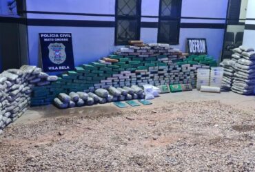Polícia Civil apreende quase 370 tabletes de drogas na Operação "Protetor das Fronteiras e Divisas"