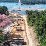 Ponte de mais de 1,3 quilômetro sobre o Rio Juruena será a maior do Estado Crédito - Prefeitura de Nova Bandeirantes-MT
