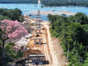Ponte de mais de 1,3 quilômetro sobre o Rio Juruena será a maior do Estado Crédito - Prefeitura de Nova Bandeirantes-MT