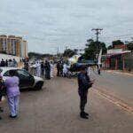 Policial Militar baleado em frente à UPA Morada do Ouro em Cuiabá