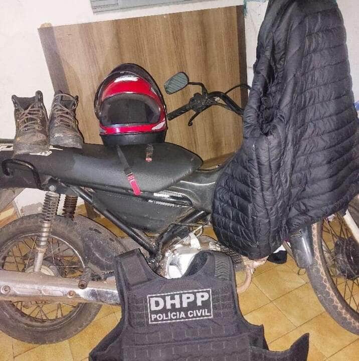 Assassino de Sargento em Cuiabá é Identificado e moto usada no crime é apreendida