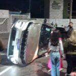 Motorista embriagada causa acidente em Cuiabá e acaba detida pela PM