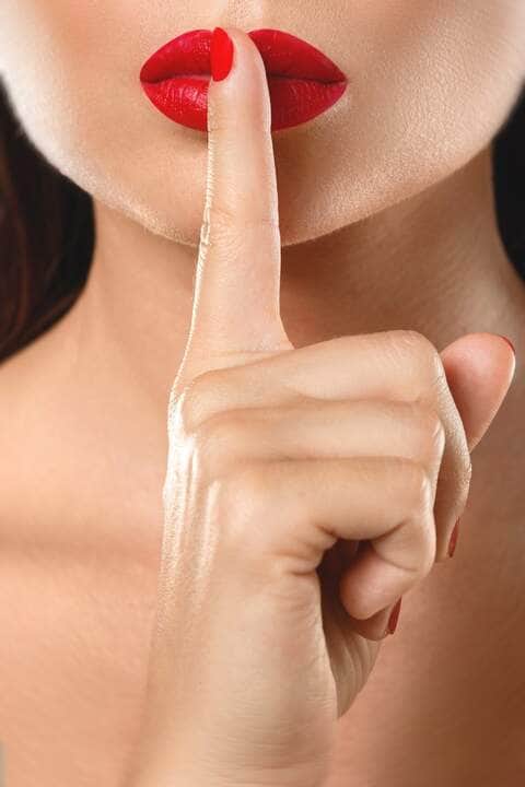 Woman Is Showing Shush or Silence Gesture - Fotos do Canva