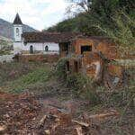 O distrito de Barra Longa (MG), atingido pelo rompimento da Barragem do Fundão, espera por reconstrução - Foto José Cruz/Agência Brasil