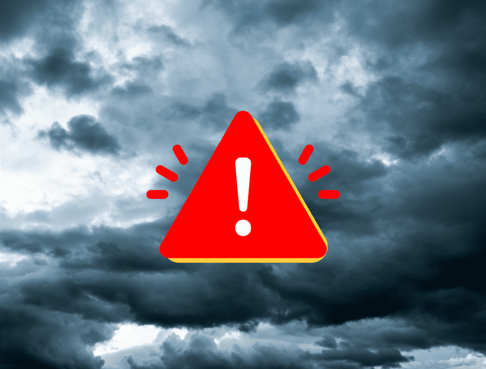 alerta de perigo chuvas