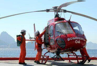 Preparação do Corpo de Bombeiros para o show da Madonna em Copacabana. Foto: Carlos Magno Rodrigues de Figueiredo/Divulgação