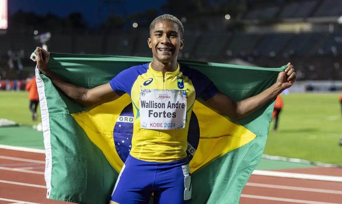 WALLISON ANDRÉ FORTES, Mundial de Atletismo KOBE Por: Alessandra Cabral/CPB/Direitos Reservados