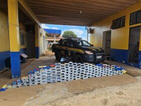 200 kg de drogas apreendidas em ação da PRF na BR-070 em Mato Grosso