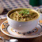 Receita de caldo de ervilha