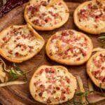 Como fazer mini pizzas