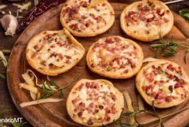 Como fazer mini pizzas