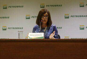 Rio de Janeiro (RJ) 27/05/2024 – A presidente da Petrobras, Magda Chambriard, fala à imprensa sobre sua gestão da companhia. Foto: Fernando Frazão/Agência Brasil