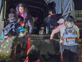 O Grupamento de Fuzileiros Navais do Rio Grande já resgatou mais de 40 pessoas na região de Eldorado do Sul (RS), em apoio à Defesa Civil. Foto: Marinha do Brasil/Divulgação