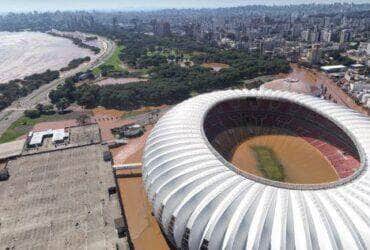 Nível do Guaíba fica abaixo dos 4 metros pela primeira vez desde 3 de maio - Foto: Divulgação/SGB
