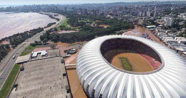 Nível do Guaíba fica abaixo dos 4 metros pela primeira vez desde 3 de maio - Foto: Divulgação/SGB