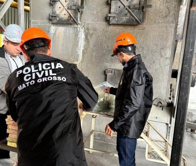 Polícia Civil incinera uma tonelada de cloridrato e pasta base de cocaína apreendida na fronteira_6657600cccf34.jpeg