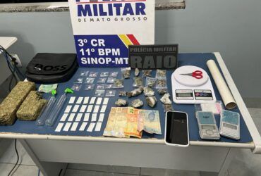 Policiais militares apreendem drogas e detêm suspeito durante patrulhamento em Sinop_6651e74e928b3.jpeg