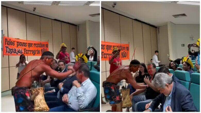 protesto indigena