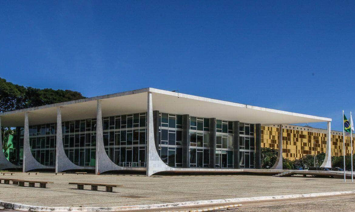 Brasília - 22. 05. 2023 - Foto da Fachada do Supremo Tribunal Federal, em Brasília. Foto: Antônio Cruz/ Agência Brasil