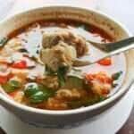 Como fazer sopa de carne
