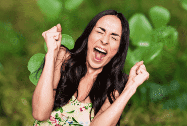 Mulher com muita sorte neste final de semana
