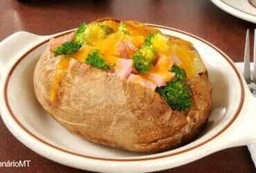 Receita de batata recheada