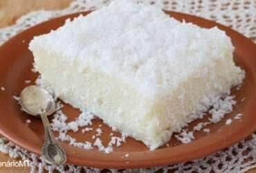 Receita de bolo de tapioca granulada