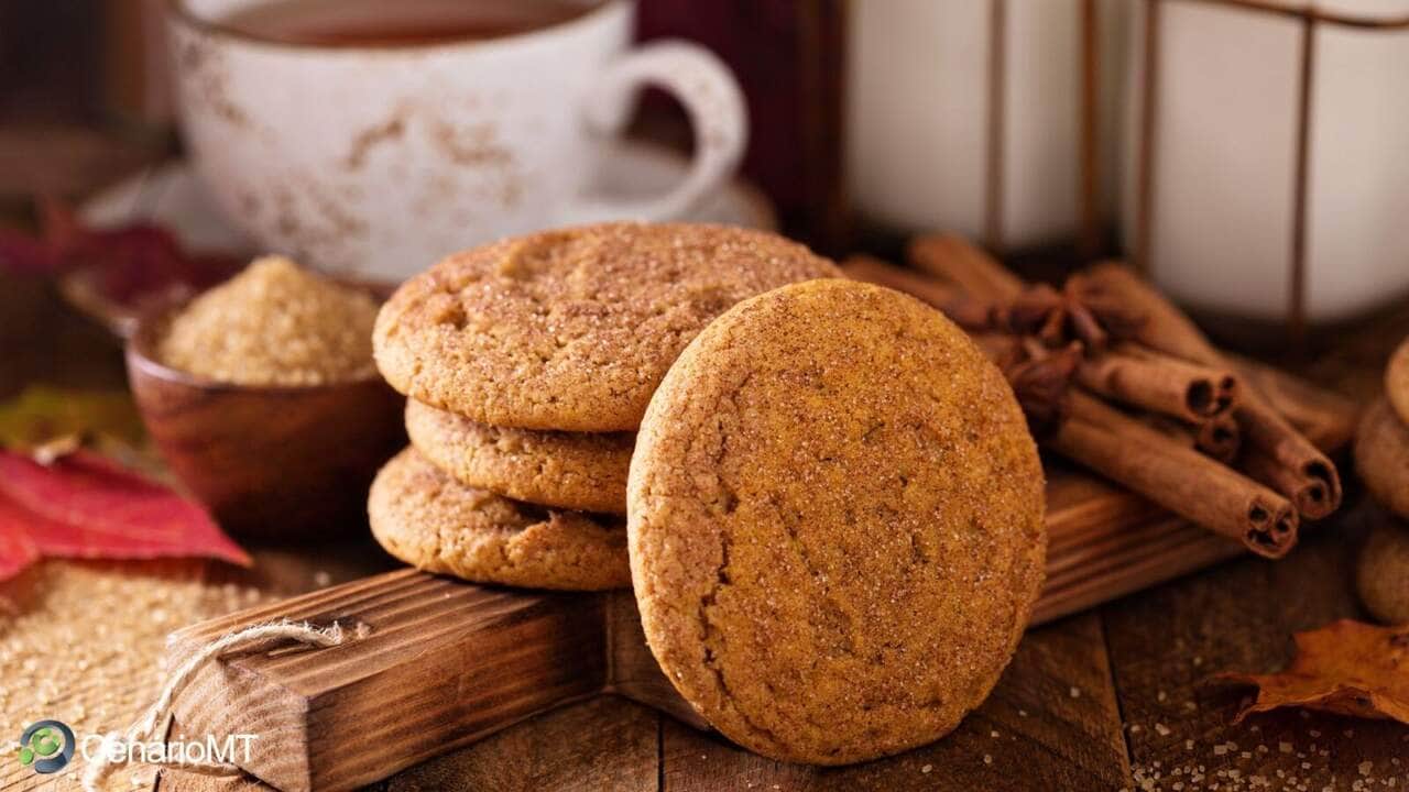 Receita de cookies caseiros