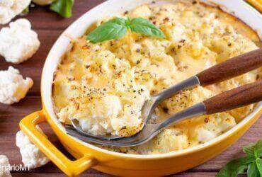 Receita de couve-flor gratinada