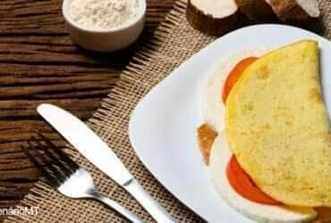 Receita de crepioca de queijo
