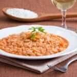 Risoto de camarão