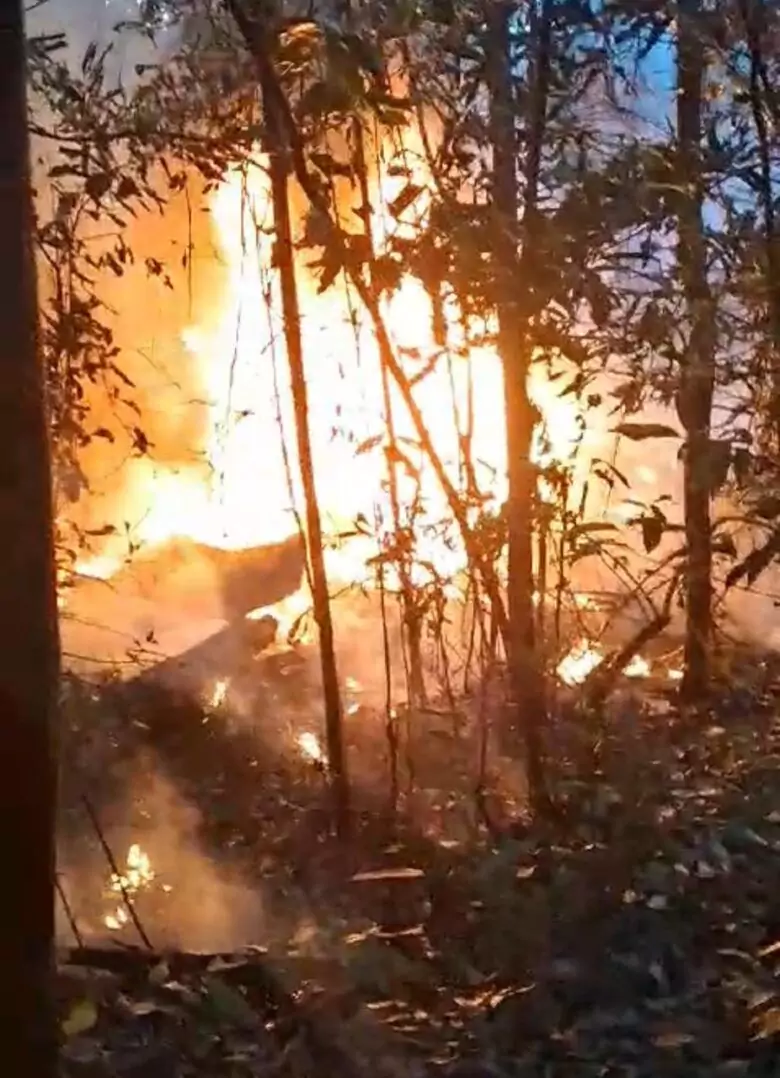 Vitimas carbonizadas em acidente aereo de Sorriso sao identificadas