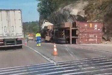 Acidente na BR-364 deixa um morto na Serra de São Vicente