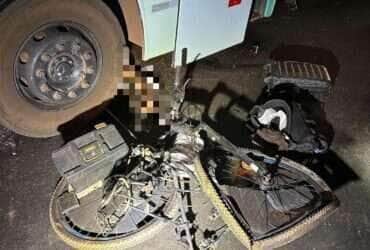 Ciclista morre atropelado por ônibus na MT-457 em Jaciara