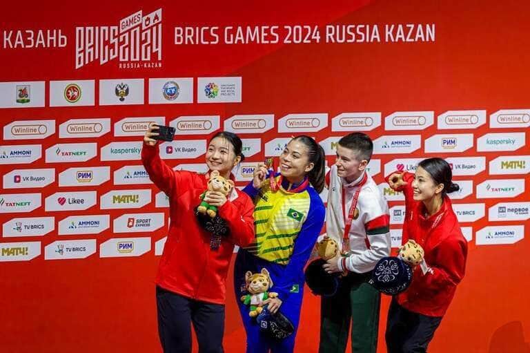 Brasil ganha as primeiras medalhas nos Jogos do Brics -