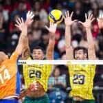 seleção brasileira masculina de vôlei vence holanda de virada, por 3 a 1, em primeiro duelo da terceira semana classificatória da LNV, em 18/06/2024 Por: Divulgação/Volleyball World