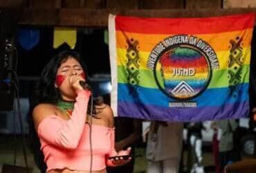20. 06. 2024. Sidrolândia (MS) - Secretaria Nacional dos Direitos das Pessoas LGBTQIA+ do Ministério dos Direitos Humanos e da Cidadania (MDHC) realizou o primeiro Encontro LGBTQIA+ Indígena Guarani Kaiowá em evento piloto do Programa Bem Viver+. Crédito: Gustavo Glória/MDHC