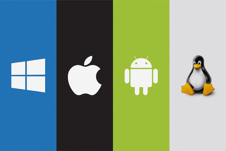 Windows, Apple, Android e Linux