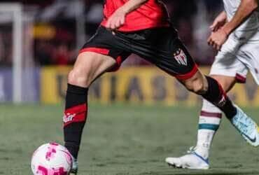 fluminense, atlético-go, brasileiro Por: Alan Deyvid/Atlético-GO/Direitos Reservados