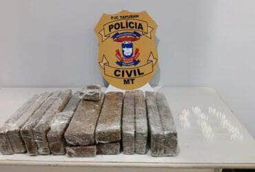 Polícia Civil apreende 13 tabletes de maconha em Tapurah_66648ee2025a1.jpeg