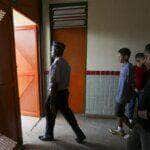 Primeiro dia de aulas no CED 01 da Estrutural, uma das escolas públicas do DF onde foi implementado o modelo cívico-militar. Por: Marcelo Camargo/Agência Brasil