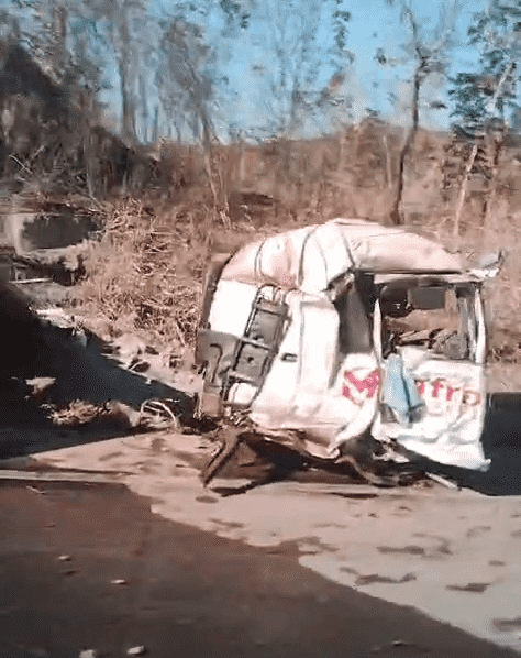 Acidente na Serra de São Vicente envolve dois caminhões e interdita BR-364