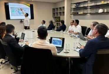 6Visita comitiva chinesaFufeng Group Limited
