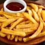 Como fazer batata frita