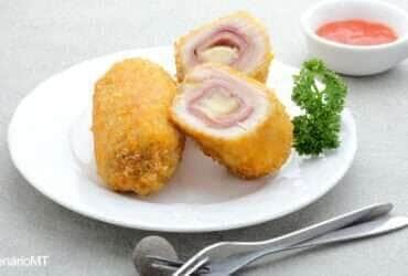 Como fazer enroladinho de queijo e presunto