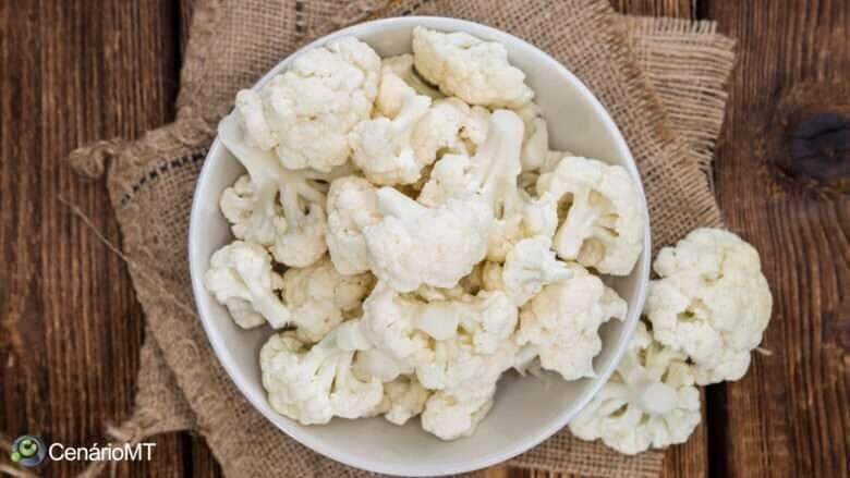 Receita com couve-flor
